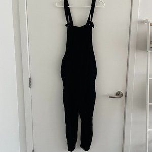 Black Velvet Overalls / Jumper Size Medium
